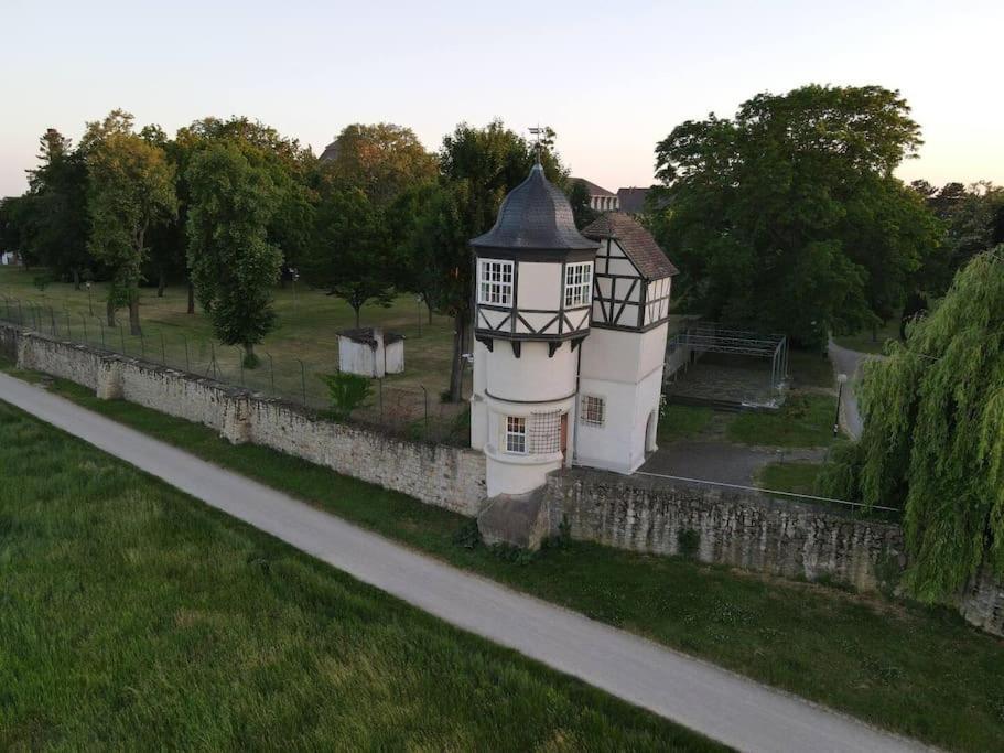 Ferienwohnung Boerdeblick Barby Esterno foto