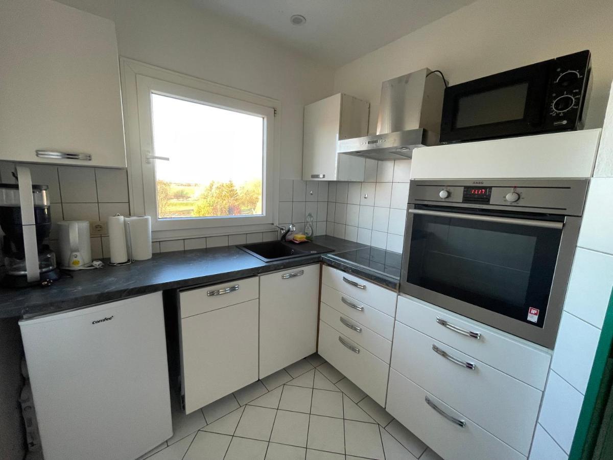 Ferienwohnung Boerdeblick Barby Esterno foto